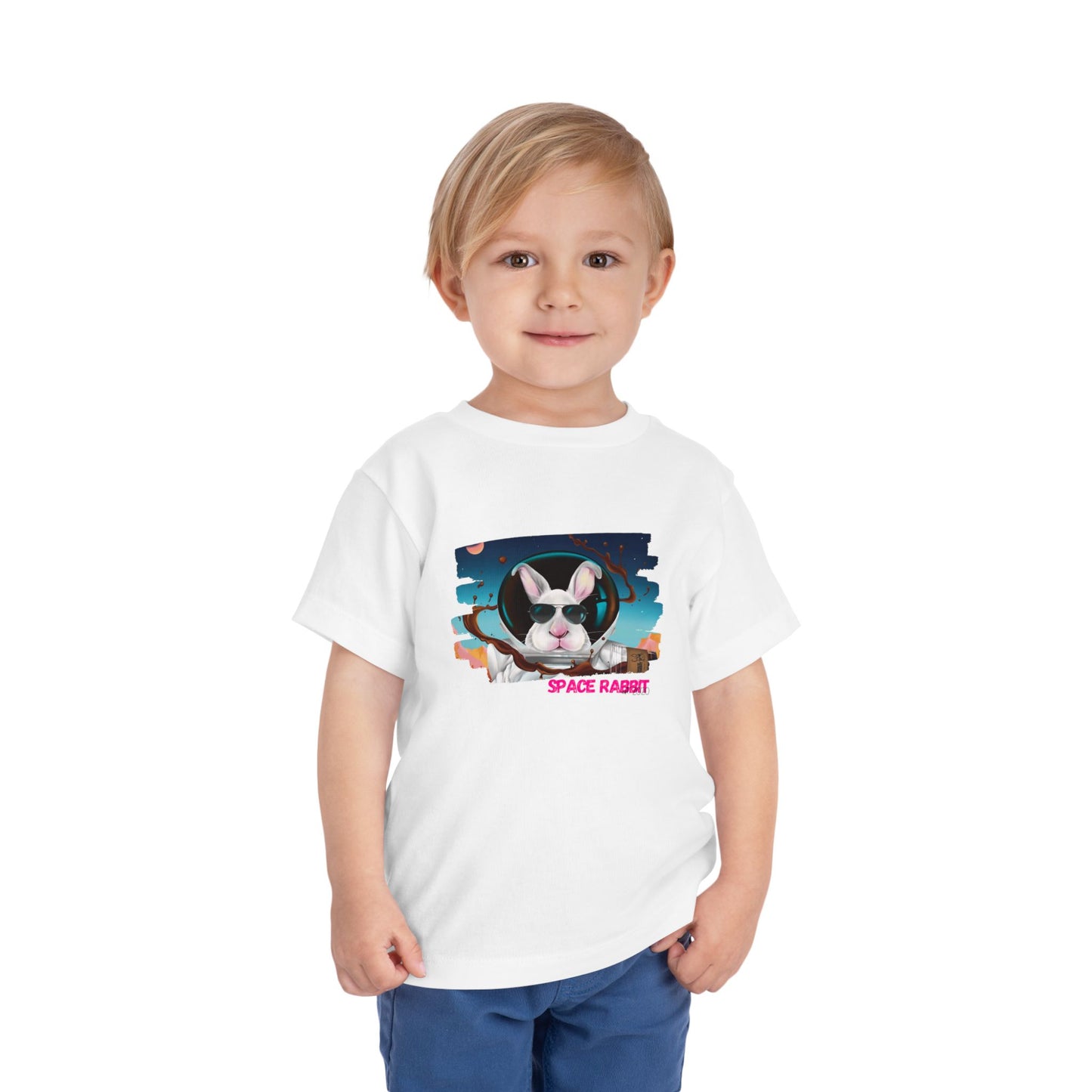 Toddler Space Rabbit Pink