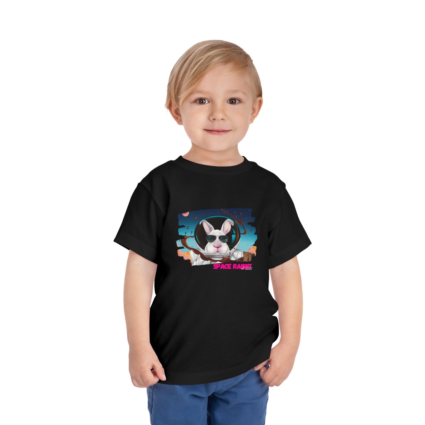 Toddler Space Rabbit Pink