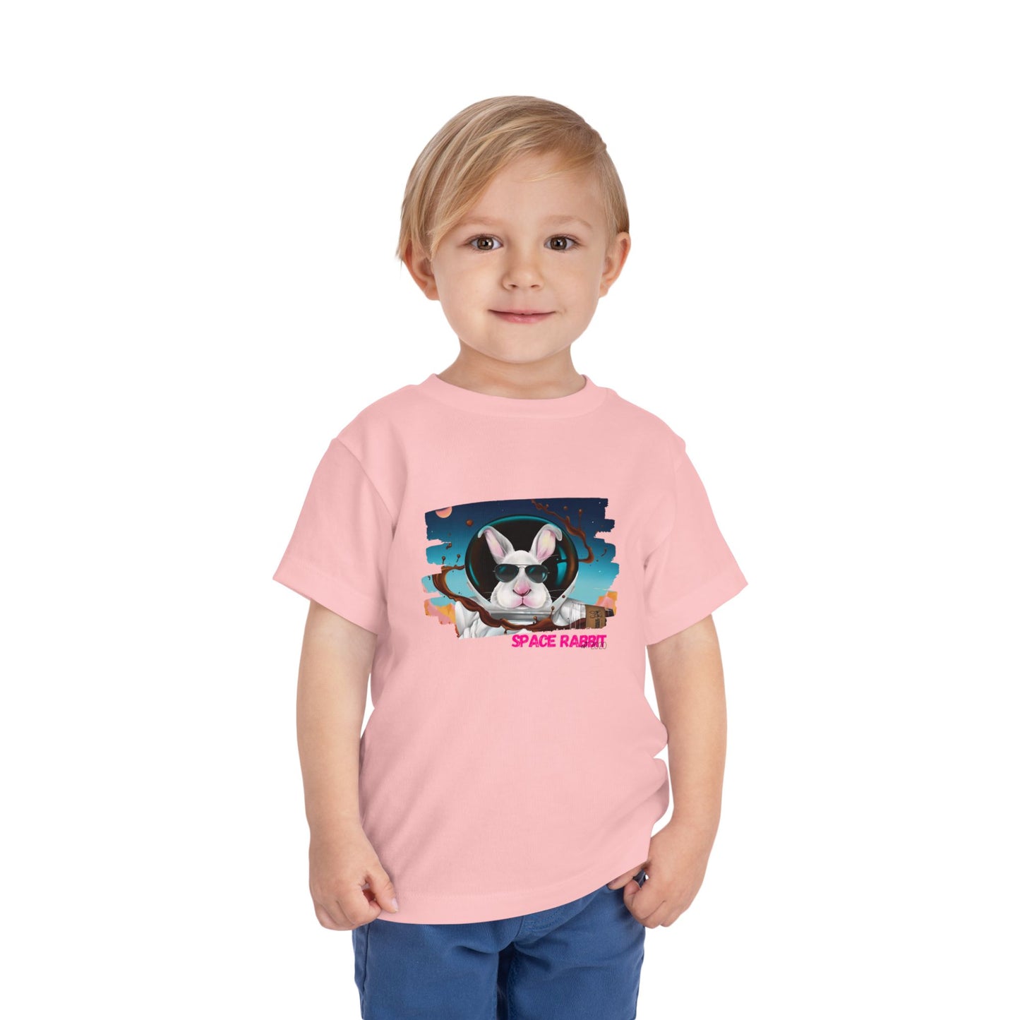 Toddler Space Rabbit Pink